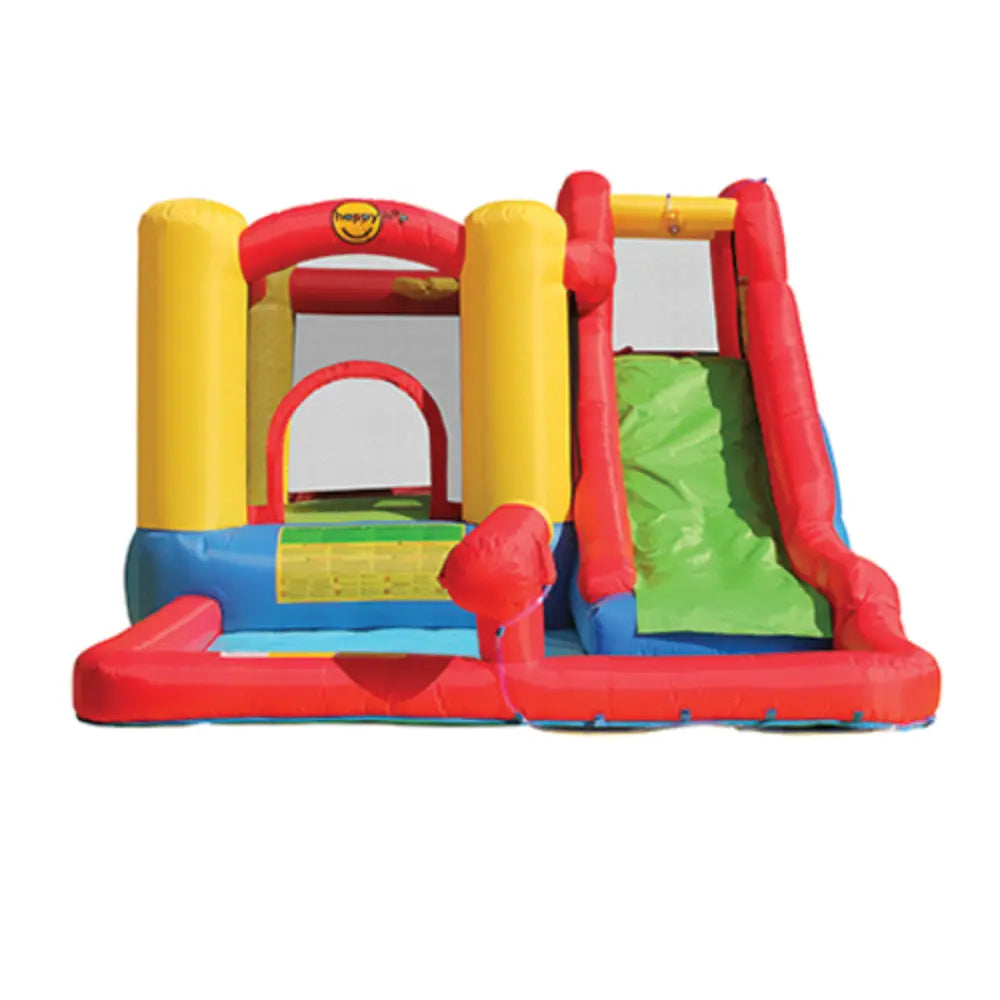 Happy Hop Inflatable Jump & Splash Cannon Water Slide for Kids - 350x280x190cm