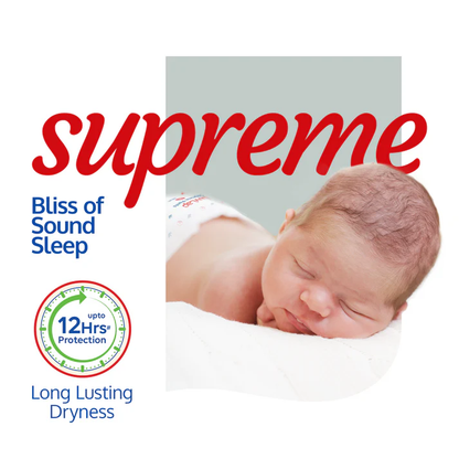 LuvLap Supreme Baby Diaper Pants XL (12-17 kg) - Ultra Absorbent, Soft & Leak Protection, 14-Piece