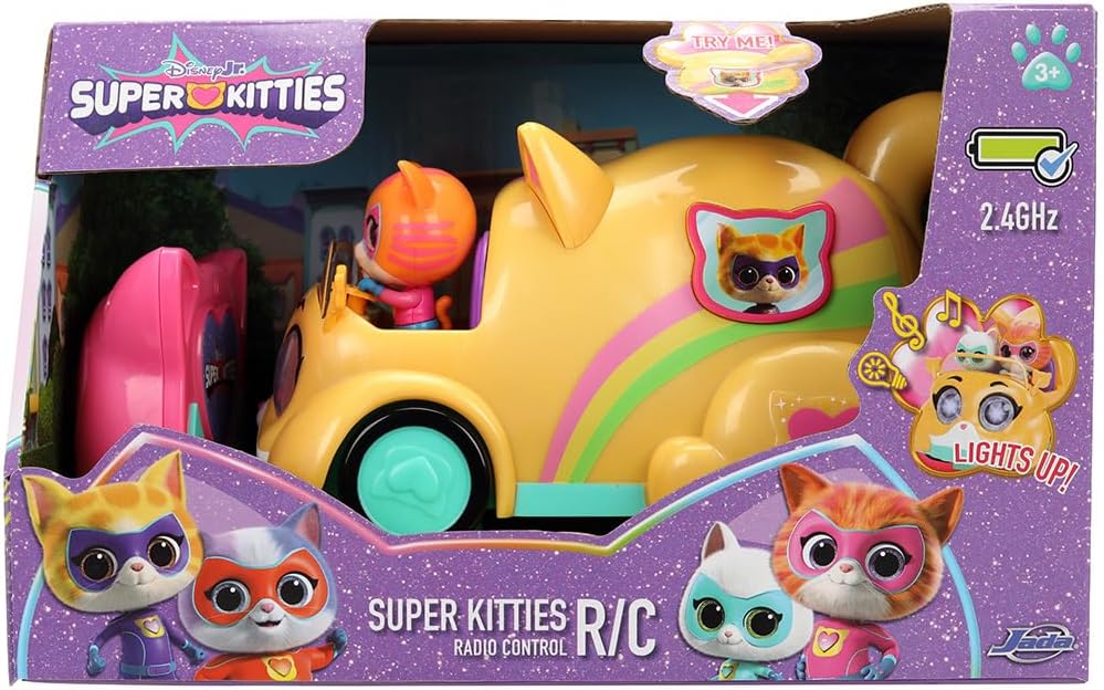 Jada Super Kitties RC Car Battery-Operated