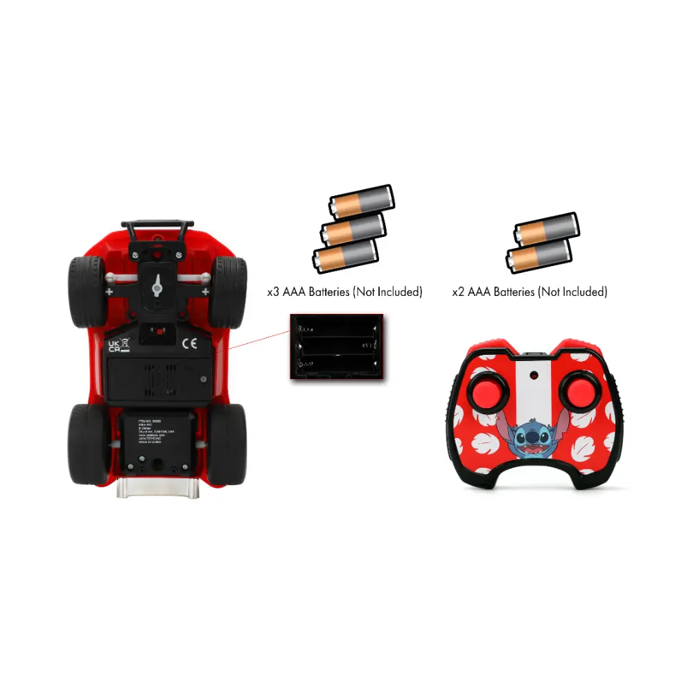 Jada Stitch RC Buggy 1:24 Battery-Operated