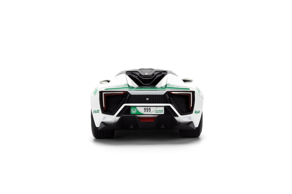 Jada Dubai Police Die-Cast with Motor Lykan Hyper Sport 1:24
