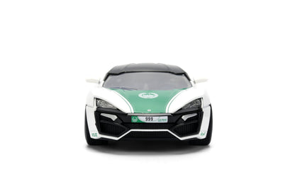 Jada Dubai Police Die-Cast with Motor Lykan Hyper Sport 1:24