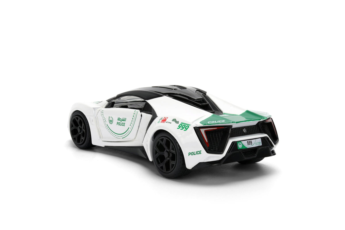 Jada Dubai Police Die-Cast with Motor Lykan Hyper Sport 1:32