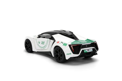 Jada Dubai Police Die-Cast with Motor Lykan Hyper Sport 1:32