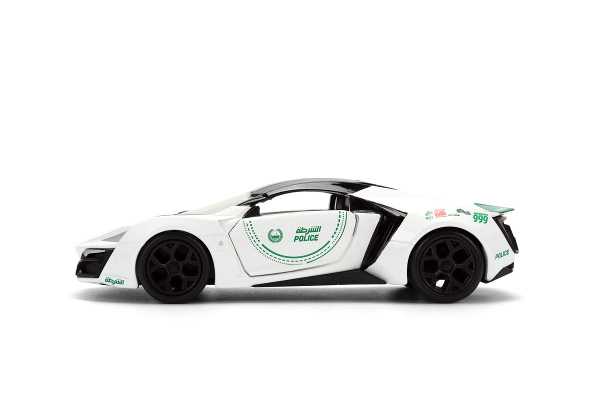 Jada Dubai Police Die-Cast with Motor Lykan Hyper Sport 1:32