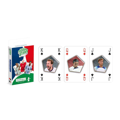 Waddingtons Number 1 World Football Stars Playing Cards Premium Football Deck