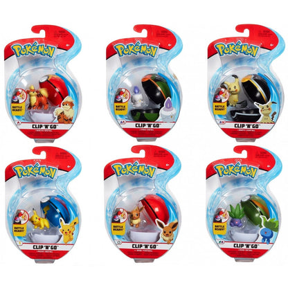 Pokemon Clip N Go Assortment Action Figures 1-piece