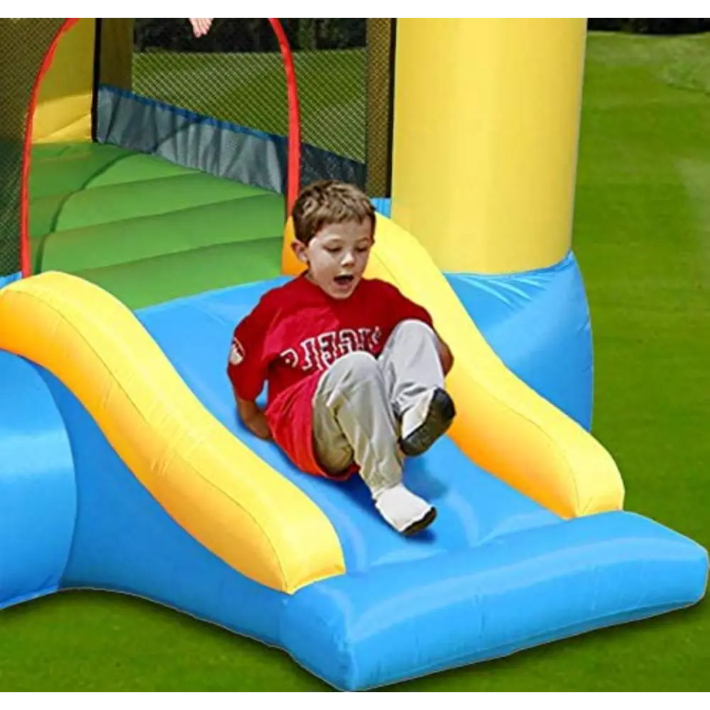 Happy Hop Bouncy Castle with Slide for Kids - 253x200x160cm