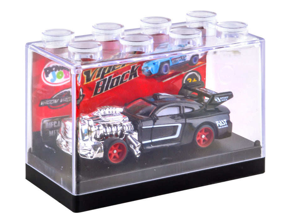 Power Joy Vroom Die-Cast Viperz Block Vehicles