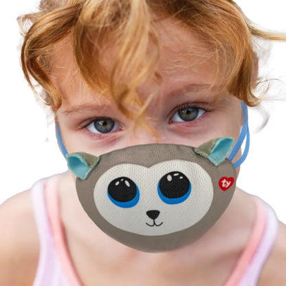 TY Mask Husky Slush Gray Woc
