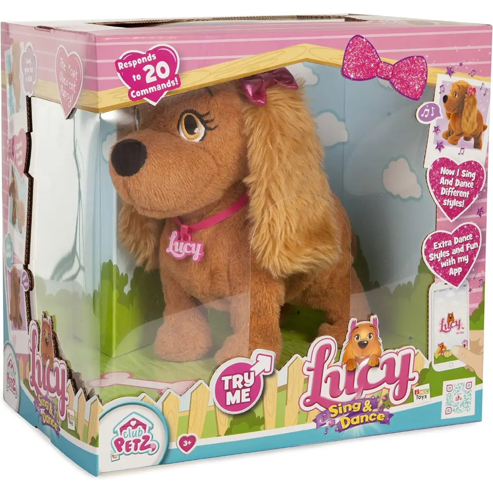 Lucy Sing & Dance Interactive Plush Battery-Operated