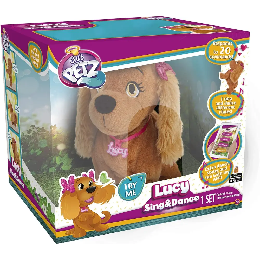 Lucy Sing & Dance Interactive Plush Battery-Operated