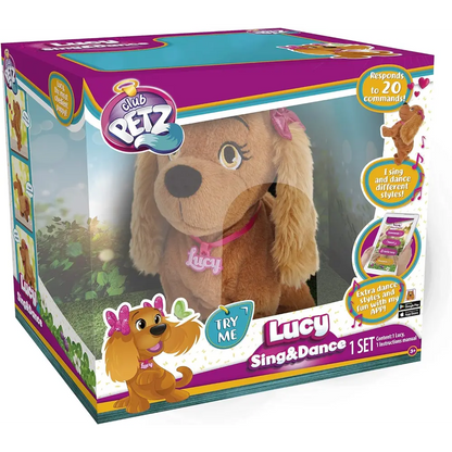 Lucy Sing & Dance Interactive Plush Battery-Operated