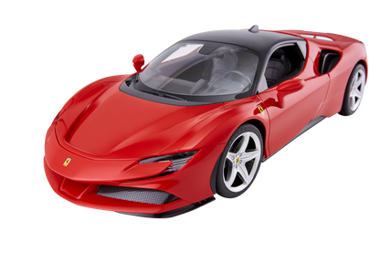 Power Joy RC Ferrari SF90 Stradale 1:14 Battery-Operated High-Speed Sports Racing Toy for Kids & Collectors