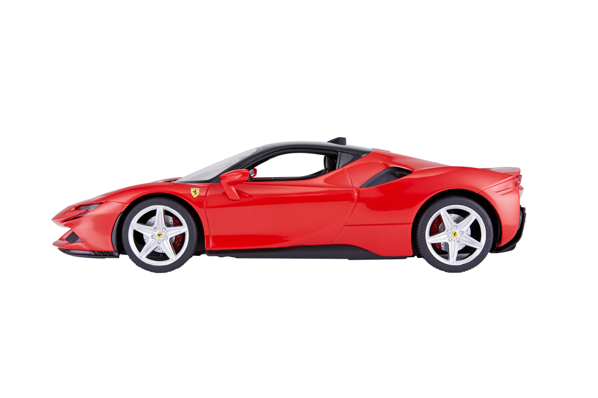 Power Joy RC Ferrari SF90 Stradale 1:14 Battery-Operated High-Speed Sports Racing Toy for Kids & Collectors