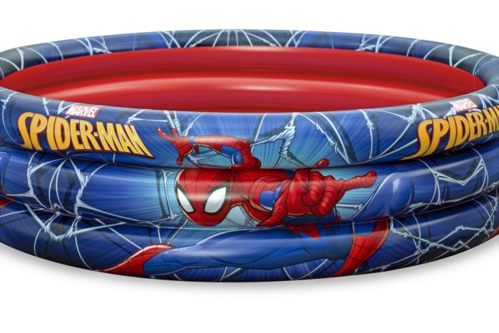 Bestway Pool 3 Ring Spiderman 122x30cm