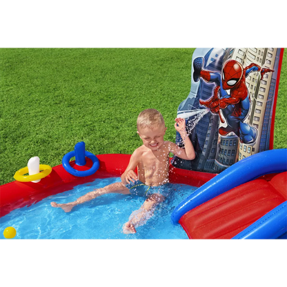 Spiderman Inflatable Play Center 2.11 m x 2.06 m x 1.27 m