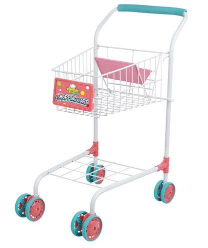 Power Joy Yumyum Metal Shopping Cart Playset