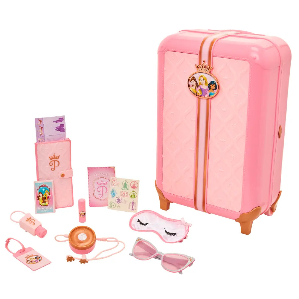 Disney Princess Style Collection Suitcase Travel Role Play Set for Kids