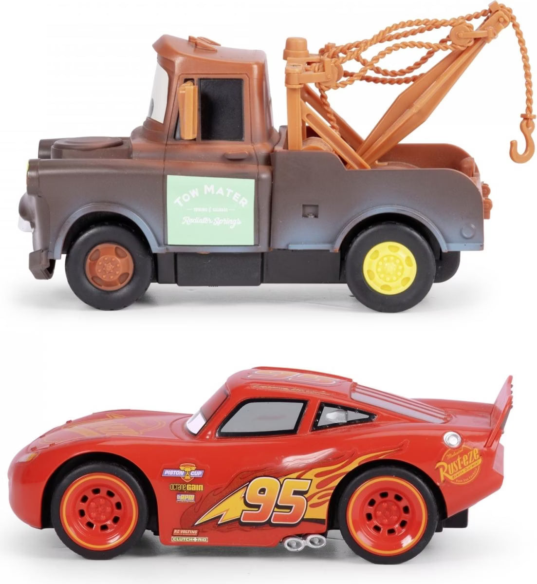 Disney Cars Lightning McQueen & Mater 1:32 RC Car Twin Pack