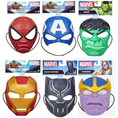 Marvel Mask Value Assortment Roleplay Superhero Mask Toy for Kids - Sold per piece