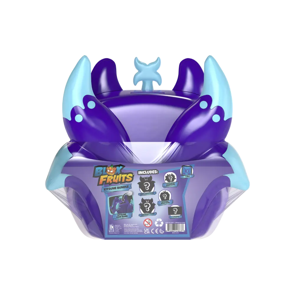 Blox Fruits Kitsune Collector Bundle Plush Toys