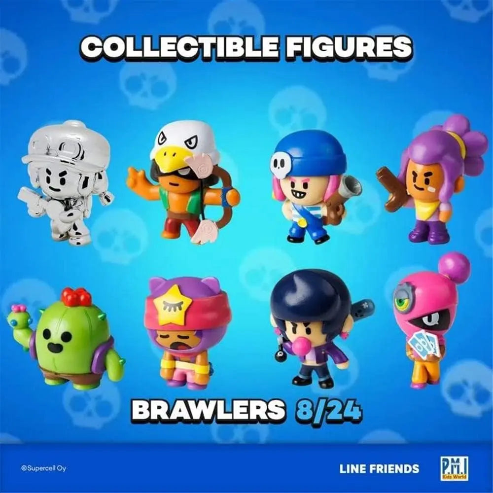 Brawl Stars Figure 8 Pack Deluxe Box 2 Inch