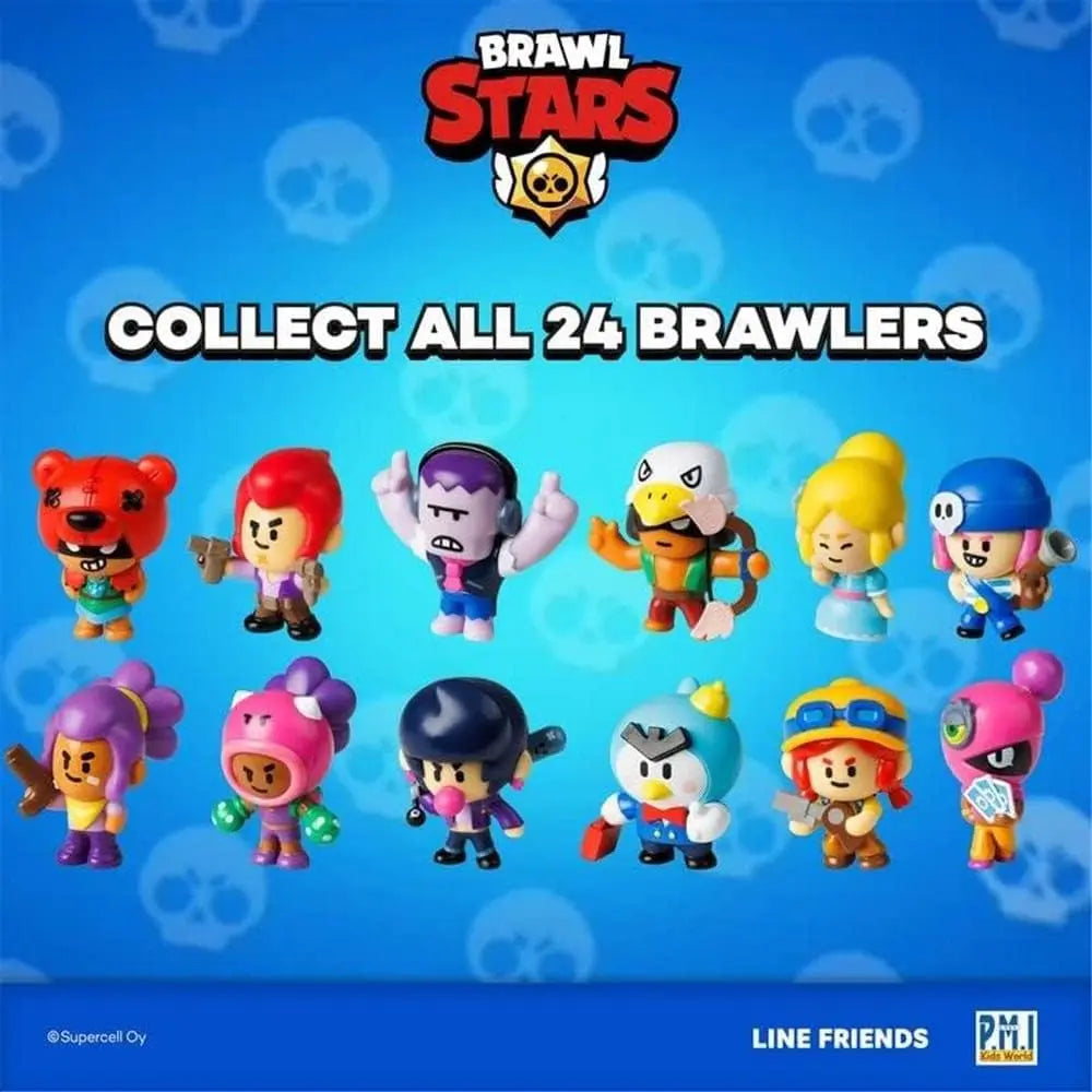 Brawl Stars Figure 8 Pack Deluxe Box 2 Inch