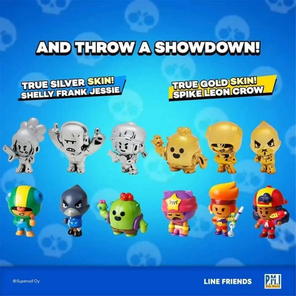 Brawl Stars Figure 8 Pack Deluxe Box 2 Inch