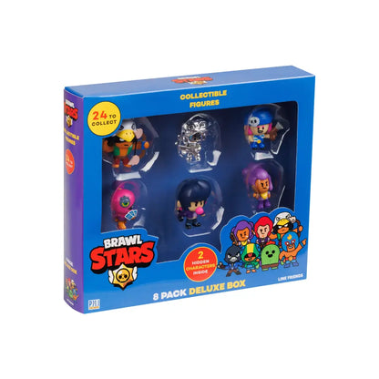 Brawl Stars Figure 8 Pack Deluxe Box 2 Inch