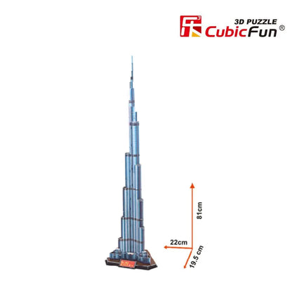 3D Puzzle Burj Khalifa 92-Piece UAE