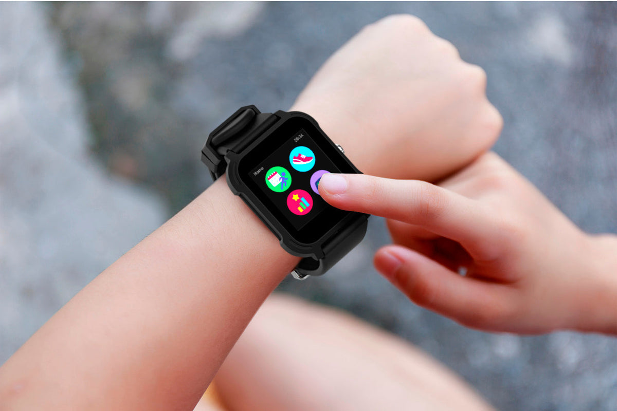 Kurio Smartwatch Black Battery-Operated