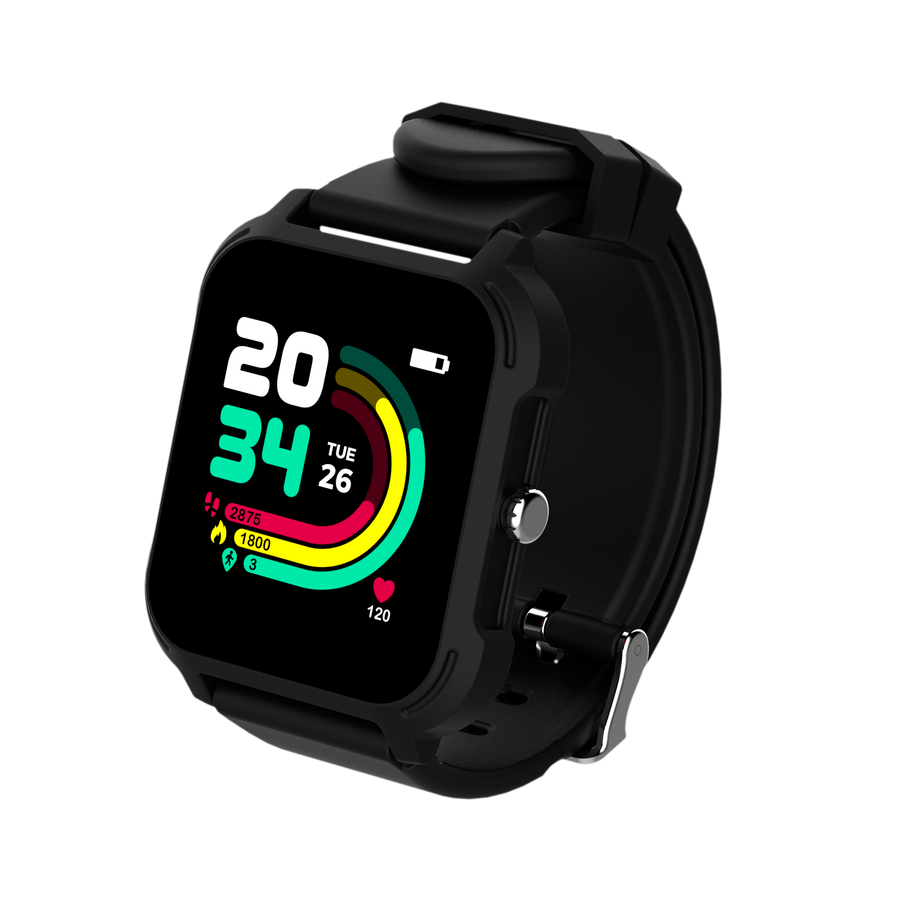 Kurio Smartwatch Black Battery-Operated
