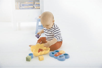 Fisher-Price Butterfly Shape Sorter Baby Toy with 6 Blocks