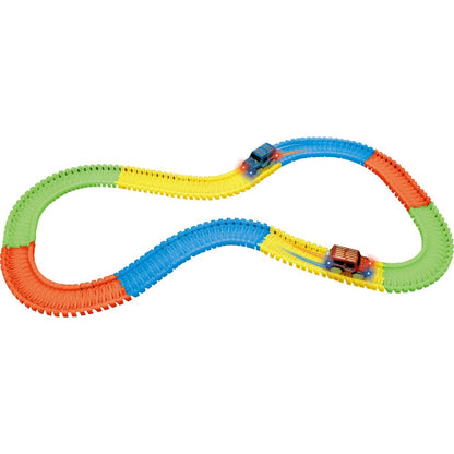 Power Joy Magic Track 220-Piece 11Ft Battery-Operated