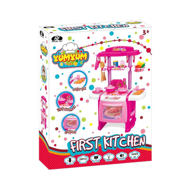 Power Joy Yumyum First Kitchen Battery-Operated Playset for Kids
