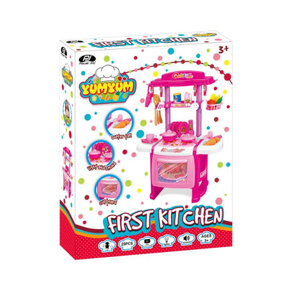 Power Joy Yumyum First Kitchen Battery-Operated Playset for Kids