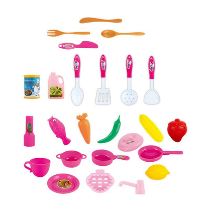Power Joy Yumyum First Kitchen Battery-Operated Playset for Kids