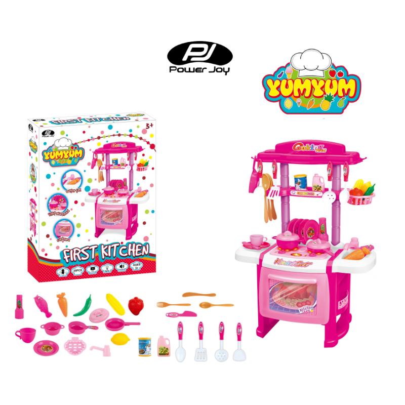 Power Joy Yumyum First Kitchen Battery-Operated Playset for Kids