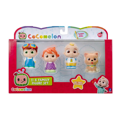 CoComelon JJ and Family 4 Figure Pack