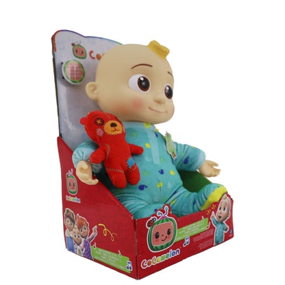 CoComelon Musical Bedtime JJ Soft Doll for Toddlers and Preschool Kids