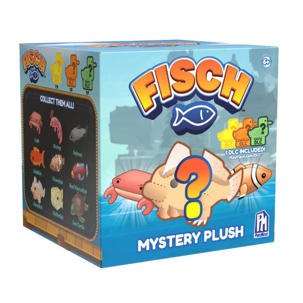 Fisch Collectible Plush 4 Inch Series 1