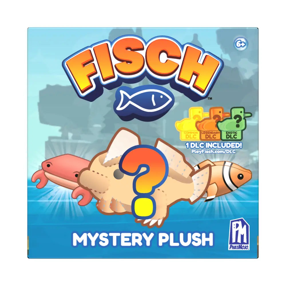 Fisch Collectible Plush 4 Inch Series 1