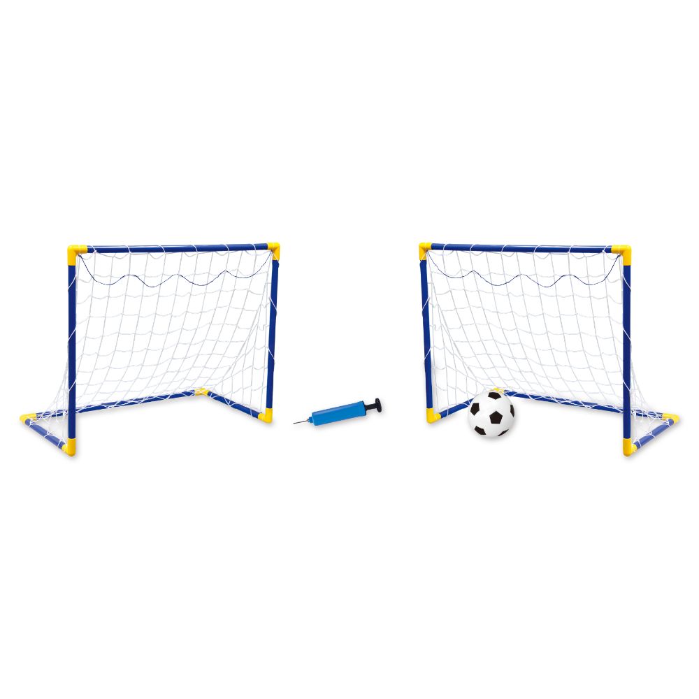 Power Joy Football Goal Set for Kids Indoor & Outdoor Soccer Goal Sports Play Set