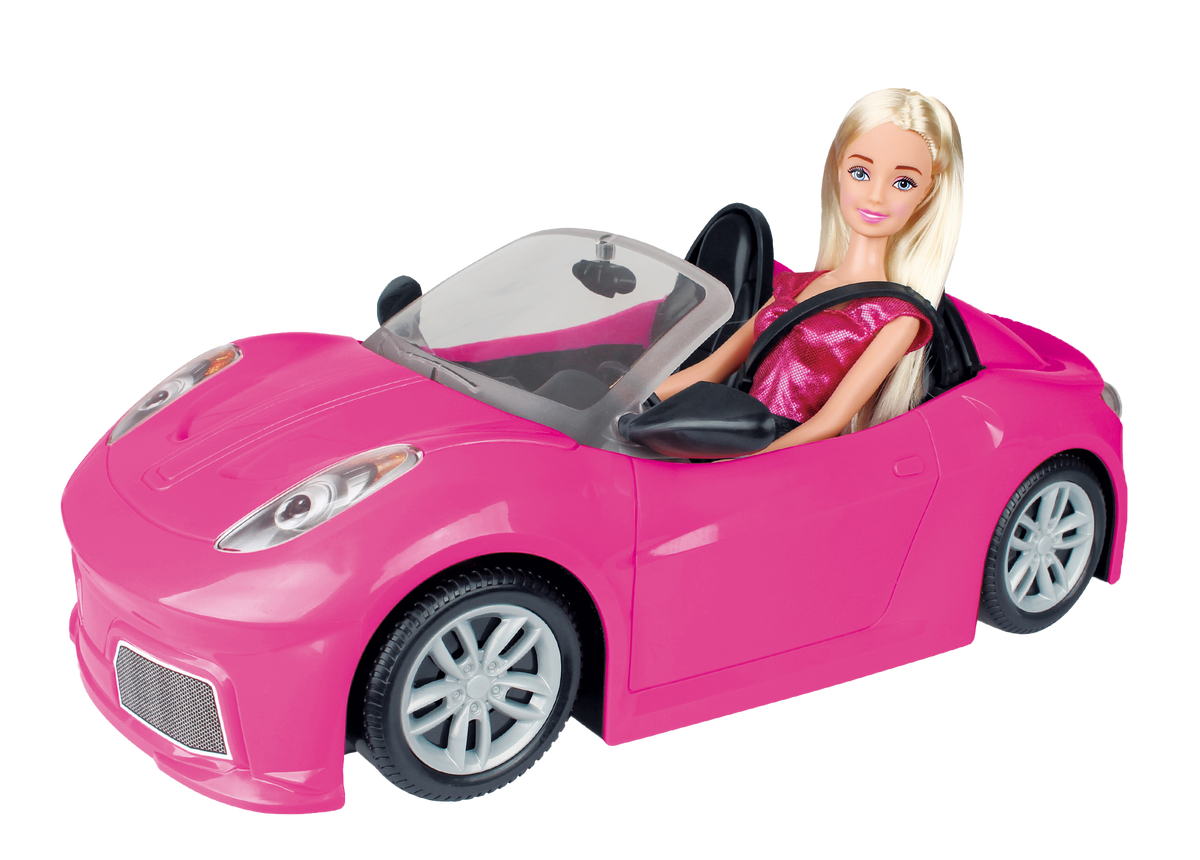 Power Joy Leila Dream Car 35cm with Doll Stylish Fashion Doll & Toy Car Playset