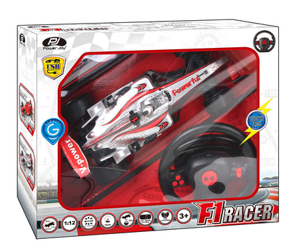 Power Joy RC Racing Flag 1:12 Assortment Battery-Operated High-Speed Racing Toy for Kids - Sold per piece