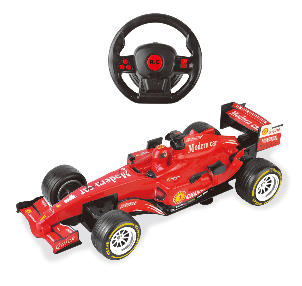 Power Joy RC Racing Flag 1:12 Assortment Battery-Operated High-Speed Racing Toy for Kids - Sold per piece