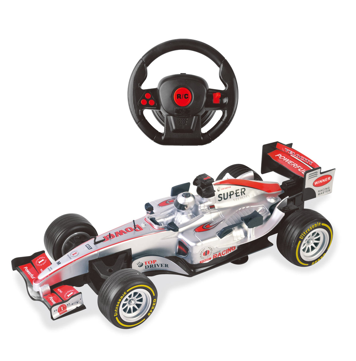 Power Joy RC Racing Flag 1:12 Assortment Battery-Operated High-Speed Racing Toy for Kids - Sold per piece