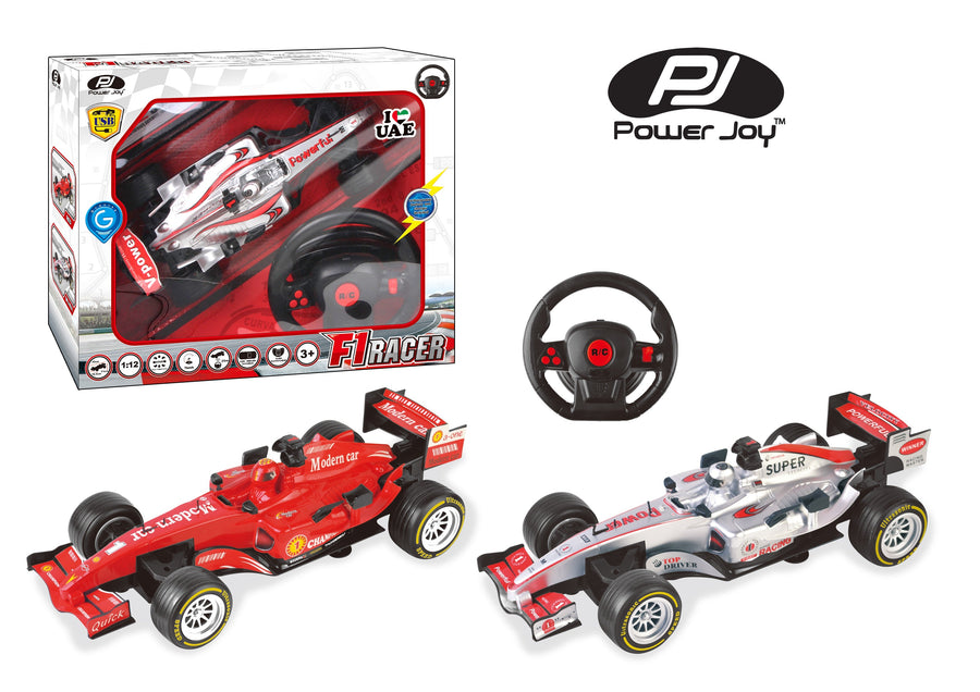 Power Joy RC Racing Flag 1:12 Assortment Battery-Operated High-Speed Racing Toy for Kids - Sold per piece