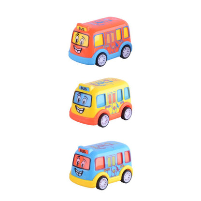 Kidzpro Funky Pull-Back Vehicles Toys for Kids - 3 Pieces Assorted